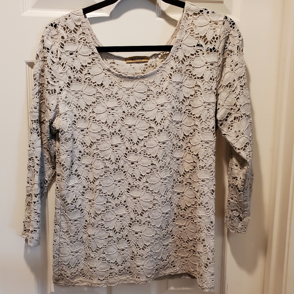 Lace top by Peck & Peck, size 10